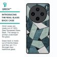 Abstact Tiles Glass Case for Vivo X100 5G Fashion