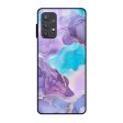 Alcohol ink Marble Glass Case for Samsung Galaxy A52s 5G For Sale