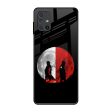 Anime Red Moon Glass Case for Samsung Galaxy M51 Supply