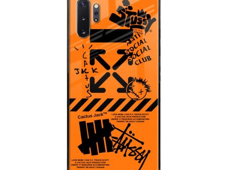 Anti Social Club Glass Case for Samsung Galaxy Note 10 Plus Hot on Sale