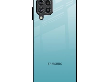 Arctic Blue Glass Case For Samsung Galaxy F62 Online