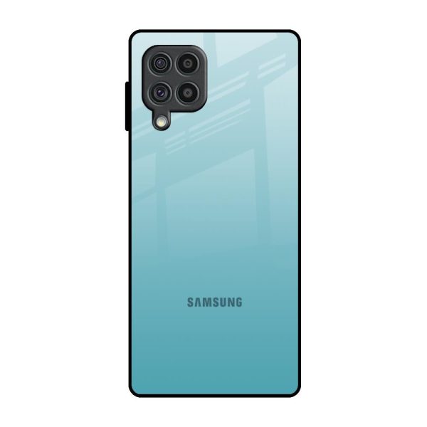 Arctic Blue Glass Case For Samsung Galaxy F62 Online