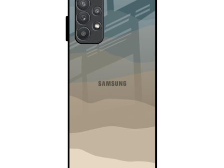 Abstract Mountain Pattern Glass Case for Samsung Galaxy A52 Online now