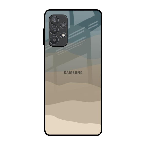 Abstract Mountain Pattern Glass Case for Samsung Galaxy A52 Online now