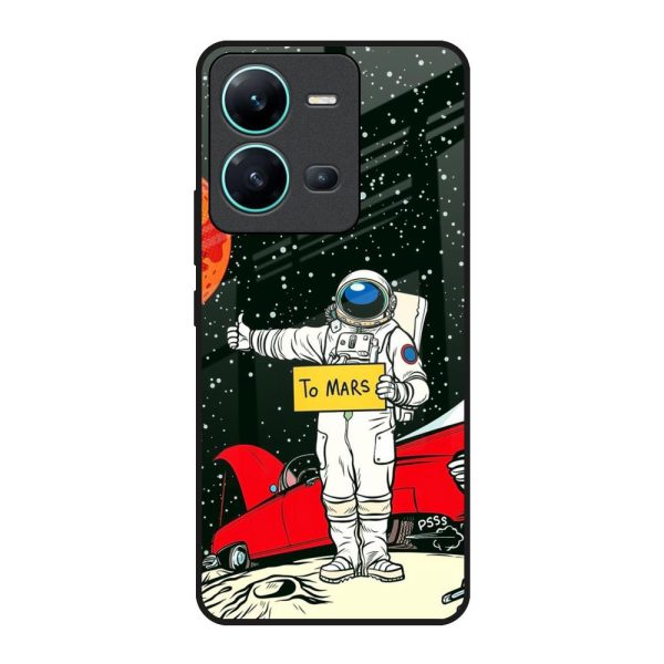 Astronaut on Mars Glass Case for Vivo V25 Supply