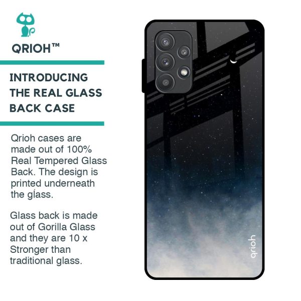 Black Aura Glass Case for Samsung Galaxy A52s 5G For Discount