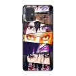 Anime Eyes Glass Case for Samsung Galaxy M51 on Sale