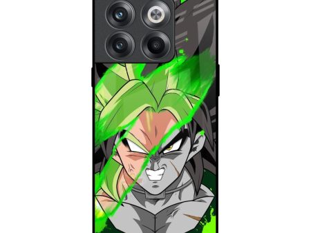 Anime Green Splash Glass Case for OnePlus 10T 5G For Cheap