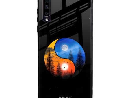 Yin Yang Balance Glass Case for Samsung Galaxy A50 Discount