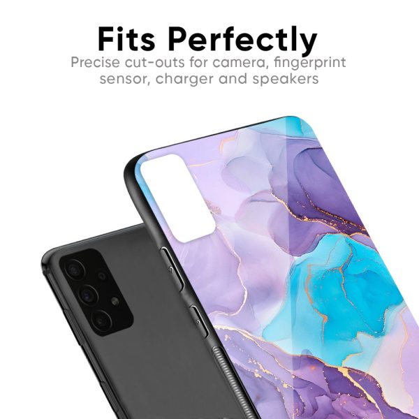 Alcohol ink Marble Glass Case for Samsung Galaxy A50 Online Hot Sale