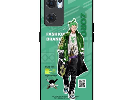 Zoro Bape Glass Case for Oppo Reno7 5G Hot on Sale