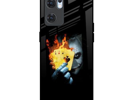 AAA Joker Glass Case for Oppo Reno7 5G Sale