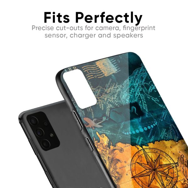 Architecture Map Glass Case for Samsung Galaxy A50 Fashion