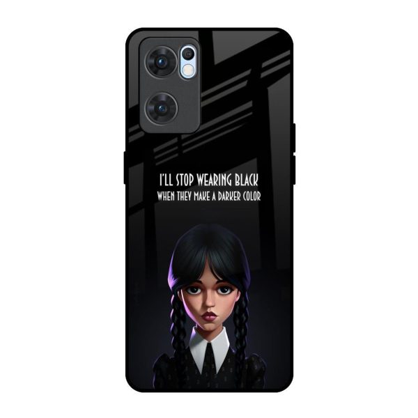 Aesthetic Digital Art Glass Case for Oppo Reno7 5G Discount