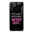 Be Focused Glass case for Samsung Galaxy A50 For Cheap