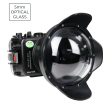 Sea Frogs Sony ZV-E10 40M 130FT Waterproof camera housing with 6  Glass Dome port V.1 for Sigma 10-18mm F2.8 DC DN and E10-20mm PZ   E16-50mm PZ For Cheap