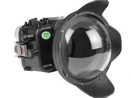 Sea Frogs Sony FX30 40M 130FT Waterproof Camera Housing with 6  Dome Port V.1 for Sigma 10-18mm F2.8 and E10-20mm PZ For Sale