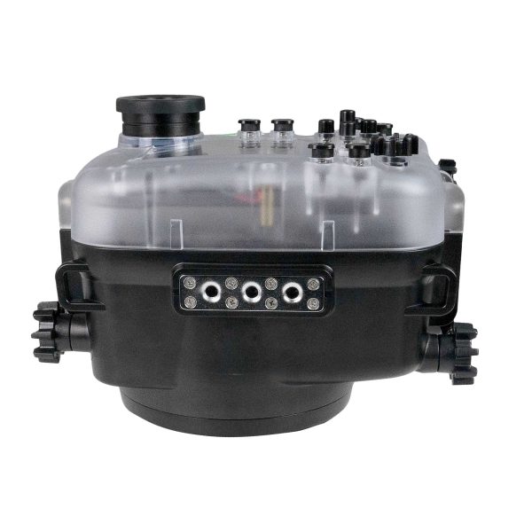 Sea Frogs Sony  A7CII   A7CR 40M 130FT Underwater camera housing with 67mm threaded Flat Long port. Focus gear for Sony FE90mm included Hot on Sale