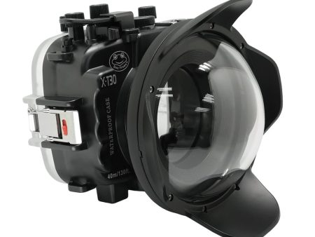 Fujifilm X-T30 X-T30 II 40m 130ft SeaFrogs Underwater Camera Housing with 6  dome port V.1 For Cheap