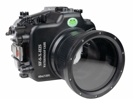 Fujifilm X-H2 X-H2S 40M 130FT Underwater camera housing with glass 4  Flat Port. XF 18-55mm For Discount