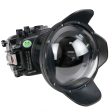 Sea Frogs Sony  A7CII   A7CR 40M 130FT Waterproof housing with 6  Dome port V.10 (FE16-35 F4 ZA OSS Zoom gear included). Online Sale