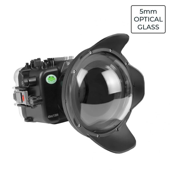 Sony FX3 40M 130FT Underwater camera housing  with 6  Glass Dome port V.1. For Cheap