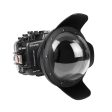 Sony A7 IV NG 40M 130FT Underwater camera housing with 8  Dome port V.11 for Sony FE 16-35mm F2.8 GM (Zoom gear included). Online Hot Sale