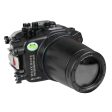 Sea Frogs Sony  A7CII   A7CR 40M 130FT Underwater camera housing with 67mm threaded Flat Long port. Focus gear for Sony FE90mm included Hot on Sale