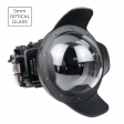 Fujifilm X-H2 X-H2S 40M 130FT Underwater camera housing with 8  Optical Glass Dome Port. XF 18-55mm Discount