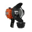 60M 195FT Waterproof housing for Sony RX1xx series Salted Line with Aluminium Pistol Grip & 6  Dry Dome Port(Orange) Online Sale