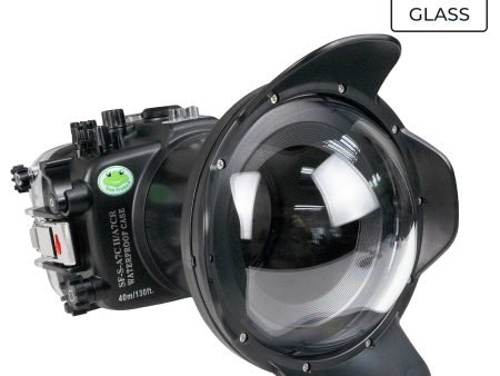 Sea Frogs Sony A7С II A7CR FE16-35mm F2.8 GM (zoom gear included) UW camera housing kit with 6  optical Glass Dome port V.2 For Cheap